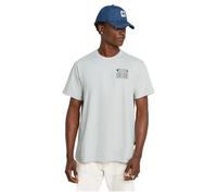 G-Star Homme T-Shirt Barcode Back Graphic Loose, Gris (gs mercury D25976-C784-G987), XL