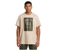 G-star Men's Brgr T-Shirt Dk Brick Très grand Male