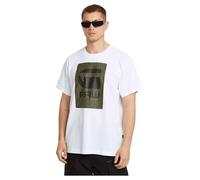 G-Star Homme T-Shirt Burger Box Rain Loose, Blanc (white D26478-C336-110), XL