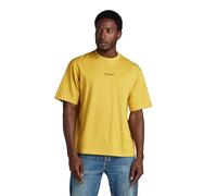 G-Star Homme T-Shirt Center Chest Boxy, Jaune (dk lemon D24780-C336-348), S