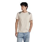 G-Star Homme T-Shirt Flight Deck, Beige (whitebait D24433-C336-1603), XS