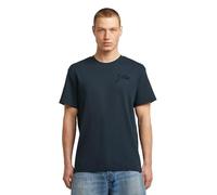 G-STAR Homme T-shirt G-Script, Bleu (dk patriot blue D26823-D976-7160), M