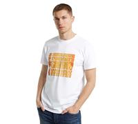 G-Star Homme T-Shirt Gradient Graphic, Blanc (white D25084-336-110), L