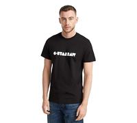 G-Star Homme T-Shirt Graphic Script, Noir (dk black D25680-336-6484), L