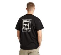G-Star Homme T-Shirt Handwriting Back Print Loose, Noir (dk black D25699-C336-6484), S