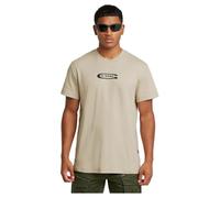 G-Star Homme T-Shirt Old Skool Logo, Beige (dk brick D25967-C812-1214), S