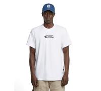 G-Star Homme T-Shirt Old Skool Logo, Blanc (white D25967-C812-110), M