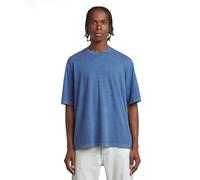 G-Star Homme T-Shirt Overdyed Center Chest Boxy, Bleu (dutch blue gd D24780-C756-H177), XS