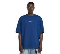 G-Star Homme T-Shirt Overdyed Center Chest Boxy, Bleu (pilot D24780-C336-1235), S