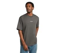 G-Star Homme T-Shirt Overdyed Center Chest Boxy, Gris (gs grey D24780-C336-1260), S