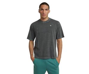 G-Star Homme T-Shirt Overdyed Destroyed Boxy, Gris (gs grey gd D24631-C756-C496), L