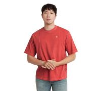 G-Star Homme T-Shirt Overdyed Destroyed Boxy, Rose (finch gd D24631-C756-G386), XXL