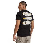 G-Star Homme T-Shirt RAW Painted Back Graphic, Noir (dk black D24684-C336-6484), XS