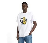 G-Star Homme T-Shirt Rhino Cartoon Loose, Blanc (white D25696-C336-110), XL