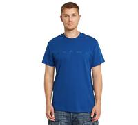 G-Star Homme T-Shirt Small Symbols, Bleu (pilot D25974-C812-1235), L