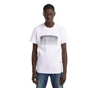 G-Star Homme T-Shirt Stacked Old Skool Logo, Blanc (white D25092-C812-110), S