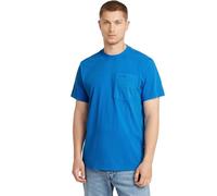 G-Star Homme T-Shirt Washed Pocket, Bleu (pop blue marte D25963-C756-H329), S