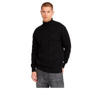 G-Star Homme Zig-zag structure turtle knit, Noir (dk black D25110-C259-6484), L