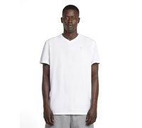 G-Star T-shirt Base-S Col V Manches courtes Blanc Homme L