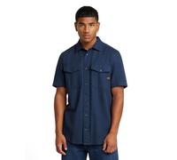 G-Star Hommes Marine Slim Short Sleeve Shirt
