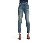 G-Star Jean Kafey Ultra High Skinny Ripped Edge Ankle Homme