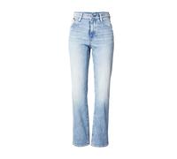 G-star Viktoria High Straight Fit Jeans Bleu 26 / 28 Femme