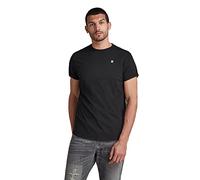 G-star Lash Ribbed Short Sleeve T-shirt Noir M Homme