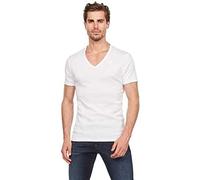 G-Star Lot de 2 T-Shirts Base V-Neck sous-vêtement Homme (Lot de 2)