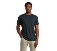 G-Star RAW T-shirt Base-S côtelé à manches courtes Bleu foncé Taille M