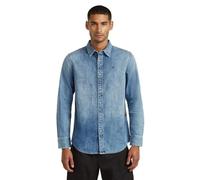 G-star Clean Slim Fit Long Sleeve Shirt Bleu 2XL Homme