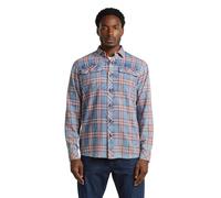 G-star Cpo Regular Fit Long Sleeve Shirt Bleu L Homme