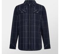 G-star Men's Gpo Zipped Long Sleeve Overshirt Vérifier Yoto Moyen Male