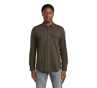 G-Star Men's Marine Jersey Shirt ls, Size: M, Color Gray