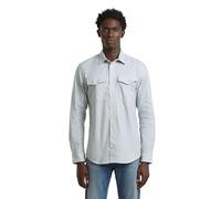 G-Star Men's Marine Slim Long Sleeve Shirt, Size: M, Color Multicolor