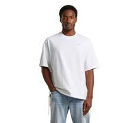 G-Star Men's Woven Mix Loose r t, Size: L, Color White