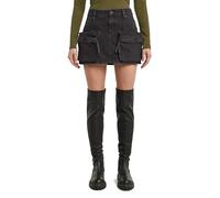 G-STAR Mini Jupe Cargo pour Femme, Noir (Worn in Black Obsidienne D27703-d772-g756), (33W) EU
