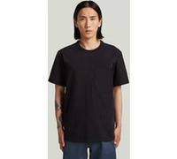 G-Star Mn Nuag Regular R T Ss Black Taille: L | T-shirts Basiques Outlet | Homme | Le Noir