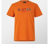 G-star Multi Logo Graphic T-Shirt Ambre Moyen Male