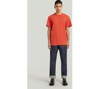 G-Star T-shirt basique Nifous R T Lt Rouge Homme Taille L