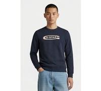 G-Star Old Skool Crew Sweat L/s Blue Taille: XXL | Pulls Outlet | Homme | Bleu