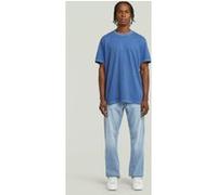 G-Star Overdyed Center Chest Loose R T Dutch Blue Gd Taille: M | T-shirts Basiques Outlet | Homme | Bleu