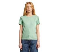 G-STAR Overdyed Front Seam Top T-Shirt, Grün (Granite Green GD D24499-B059-H728), L Femmes