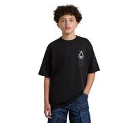 G-star D29772-01 Oversized Short Sleeve T-shirt Noir 12 Years Garçon