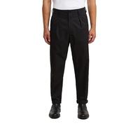 G-Star RAW Chino Pleated Relaxed Tapered Noir 30-34