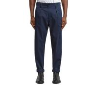 G-Star RAW Chino Pleated Relaxed Tapered Bleu foncé 33-32