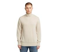 G-STAR Premium Core Turtle Knit Sweat-Shirt, Blanc (Whitebait D27706-b692-1603), L Homme