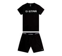 G-STAR Pyjama court noir / blanc, Taille XL