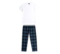 G-STAR Pyjama long bleu / bleu foncé / noir / blanc, Taille XXL