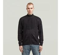 G-star 3d Biker Full Zip Sweater Noir 2XL Homme