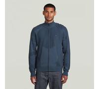 G-star 3d Biker Full Zip Sweater Bleu 2XL Homme